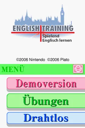 English Training - Have Fun Improving Your Skills (Europe) (Fr,De,Es,It,Nl) screen shot title